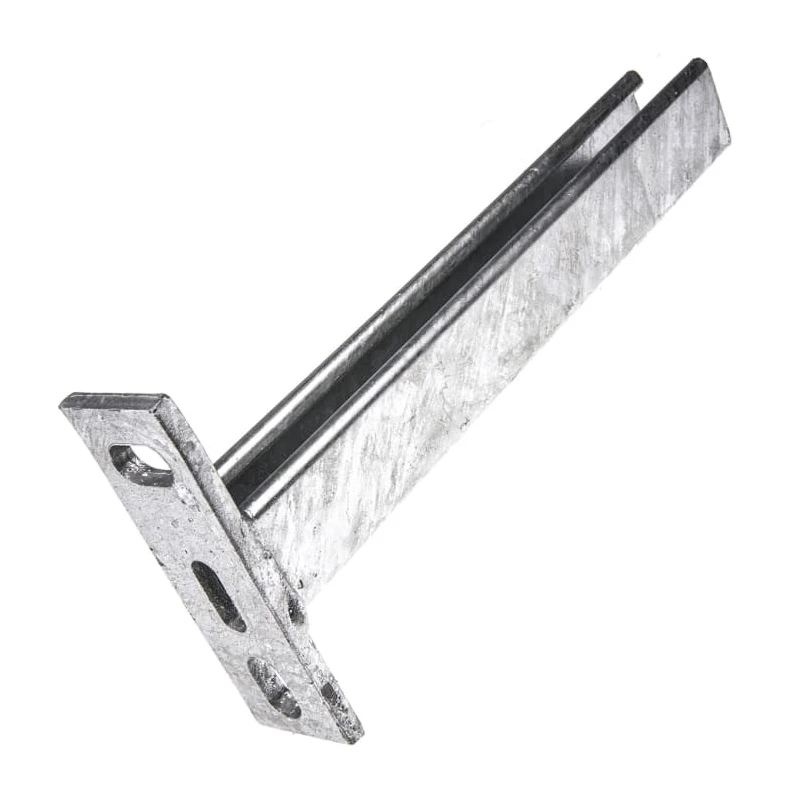 Unistrut Steel Hot Dip Galvanised Cantilever Arm 300 mm Length 135 mm Base Height 45 mm Base Width P 2663 300