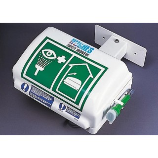 Hughes Wall Mount Eyewash Station, Eyebath and Facewash Fountain, Suitable for Factory/Laboratory Use STD-25K/W
