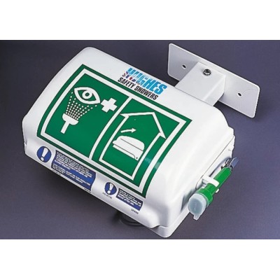 Hughes Wall Mount Eyewash Station, Eyebath and Facewash Fountain, Suitable for Factory/Laboratory Use STD-25K/W