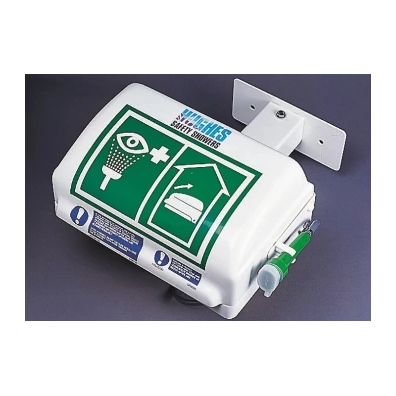 Hughes Wall Mount Eyewash Station, Eyebath and Facewash Fountain, Suitable for Factory/Laboratory Use STD-25K/W