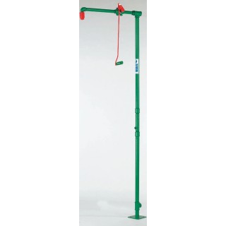 Hughes Floor Eyewash Pod Station, Floor Mount, ANSI Z358.1-1990 Compliant, United Kingdom EXP-18G