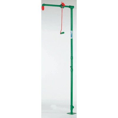 Hughes Floor Eyewash Pod Station, Floor Mount, ANSI Z358.1-1990 Compliant, United Kingdom EXP-18G