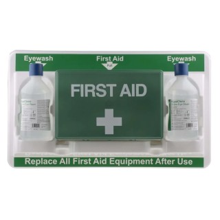 RS PRO First Aid Kit for 10 Person Wall Mounted Station 51x29x7 cm 764-445