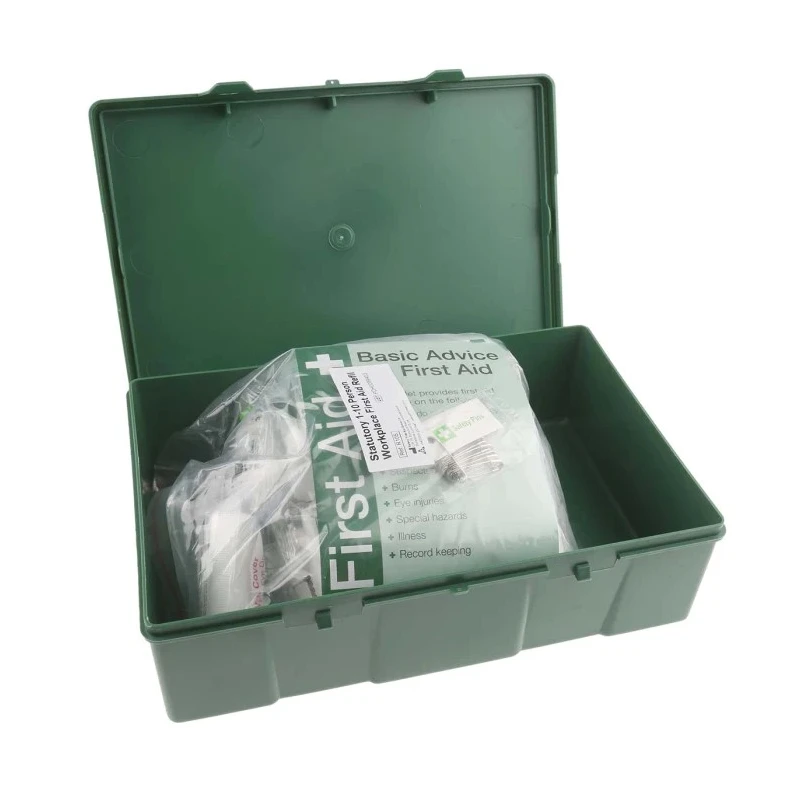 RS PRO First Aid Kit for 10 Person Wall Mounted Station 51x29x7 cm 764-445