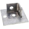 Unistrut Steel Base Plate 41mm Width 100mm Length Hot-Dip Galvanised P 2072 S1