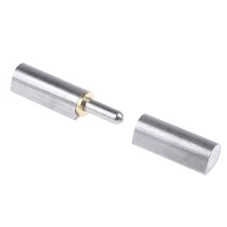 Pinet Stainless Steel Flat Top Weld-on Hinge with Barrel Pin 80mm x 16mm 270-2916