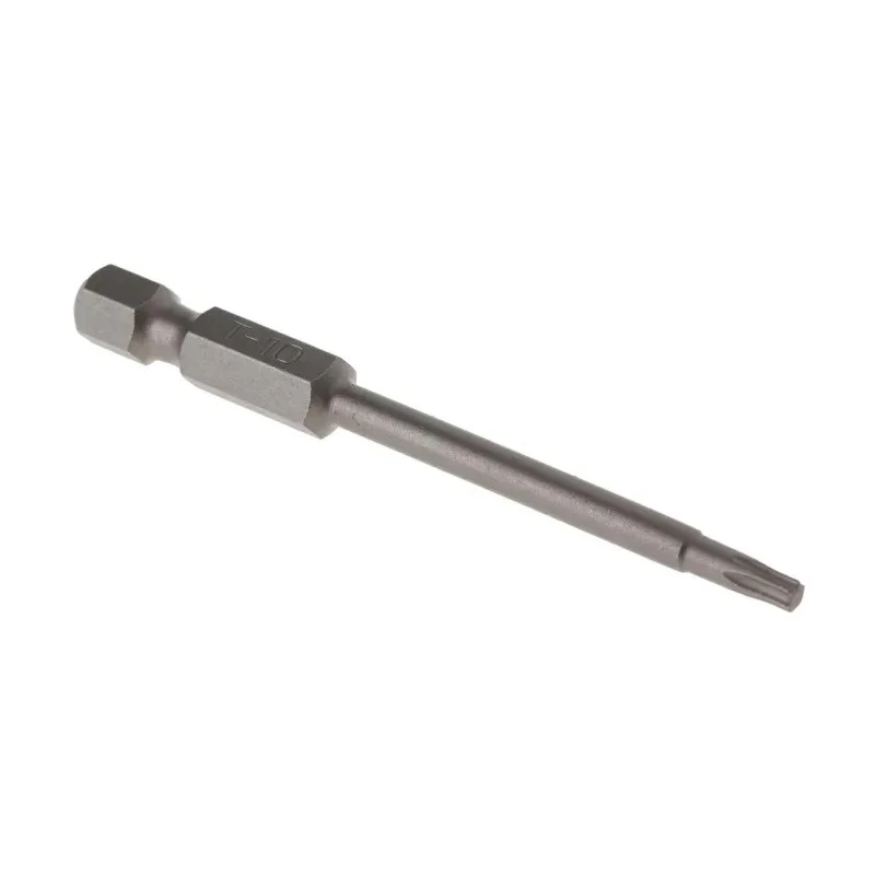 RS PRO Screwdriver Bit, T10 Tip, Torx Drive, 70mm Overall Length, 5-Piece Set 769-080