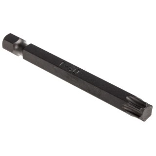 RS PRO Screwdriver Bit 6.35 mm Hex Drive, T40 Size, 70 mm Overall Length 769-147