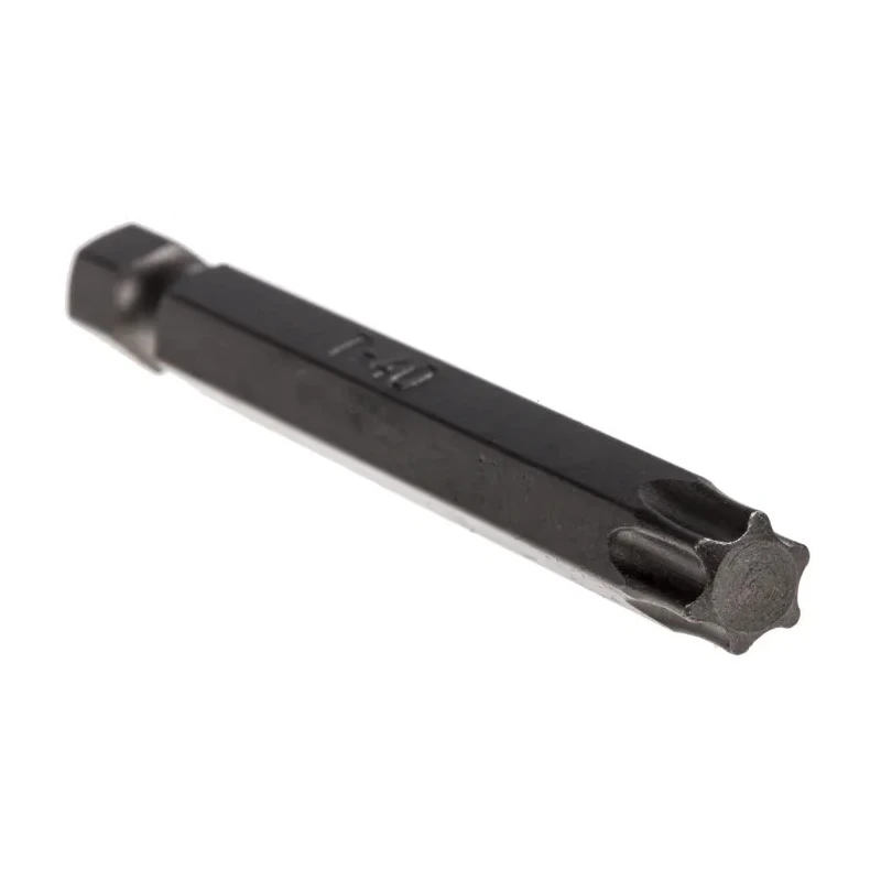 RS PRO Screwdriver Bit 6.35 mm Hex Drive, T40 Size, 70 mm Overall Length 769-147
