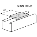 Unistrut Stainless Steel Bracket Stainless Steel, Hot Dip Galvanised P1019 SS