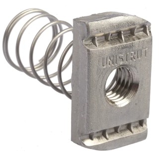 Unistrut Channel Nut M10 Stainless Steel P NL10 SS