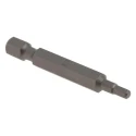 RS PRO Hex Screwdriver Bit 0.25 mm Drive Size, 3 mm Tip, Hex Drive, 50 mm Length 769-153