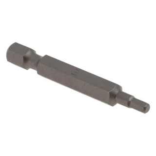 RS PRO Hex Screwdriver Bit 0.25 mm Drive Size, 3 mm Tip, Hex Drive, 50 mm Length 769-153