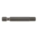 RS PRO Hex Screwdriver Bit 0.25 mm Drive Size 6 mm Tip Hex Drive Type 50 mm Overall Length 769-181