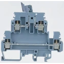 Entrelec SNA Series DIN Rail Terminal Block Grey, 4mm² Cable CSA, 2-Level, 10A, Screw Termination 1SNA115561R1500