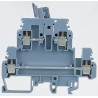 Entrelec SNA Series DIN Rail Terminal Block Grey, 4mm² Cable CSA, 2-Level, 10A, Screw Termination 1SNA115561R1500