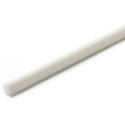 RS PRO White Acetal Rod 1 m Length 25 mm Diameter High Strength Delrin Material 770-311
