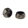RS PRO Plain Stainless Steel Nylon Insert Locknut M10, 17mm Width, 10mm Height, DIN 985 767-854