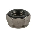 RS PRO Plain Stainless Steel Nylon Insert Locknut M10, 17mm Width, 10mm Height, DIN 985 767-854