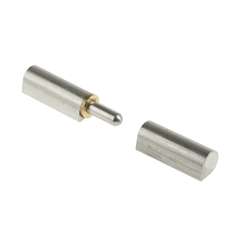 Pinet Stainless Steel Bullet Hinge with Barrel Pin Weld-on Fixing 100mm x 20mm x 20mm 270-2922