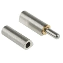 Pinet Stainless Steel Bullet Hinge with Barrel Pin Weld-on Fixing 100mm x 20mm x 20mm 270-2922