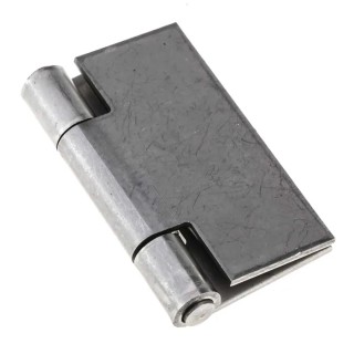 Pinet Stainless Steel Butt Hinge Rivet Fixing 60mm x 60mm x 2mm 270-2691