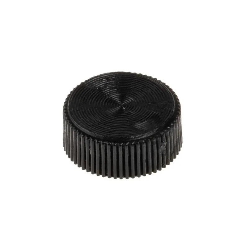 RS PRO Black Acetal Knurled Clamping Knob Unthreaded Hole 10 mm Diameter 4 mm Thread Length 771-651