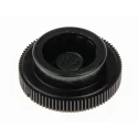 RS PRO Black Acetal Knurled Clamping Knob, Unthreaded Hole, Knob Diameter 19 mm, Thread Length 8mm 771-689