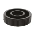RS PRO Black Acetal Knurled Clamping Knob, Unthreaded Hole, Knob Diameter 26 mm, Thread Length 8mm 771-695