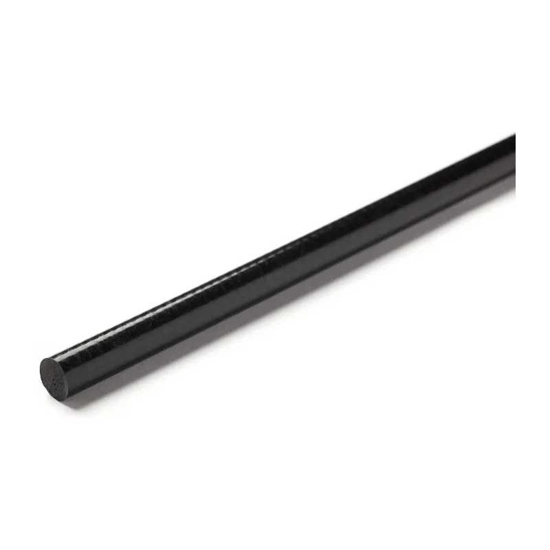 RS PRO Black Glass-Reinforced Plastic Rod, 1 m Length x 25 mm Diameter, 160 MPa Tensile Strength, UL94 HB 771-819