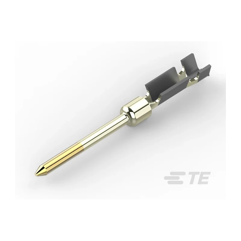 TE Connectivity AMPLIMITE HDP-22 Series Size 22 Male Crimp D-Sub Connector Contact Gold over Nickel 22 AWG 1658670-2