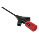 Hirschmann Test & Measurement Red Grabber Clip 1.4 mm Tip 60V DC 2A 2 mm Socket 973972101