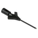 Hirschmann Test & Measurement Black Grabber Clip, 1.4 mm Tip, 60V dc, 2A, 2 mm Socket 973972100