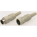 Hirschmann MAK 8 Pole Straight Standard DIN Socket, DIN 41524, 4A, 34 V AC/DC, IP30, Cable Female 930538517 MAK 8100 S