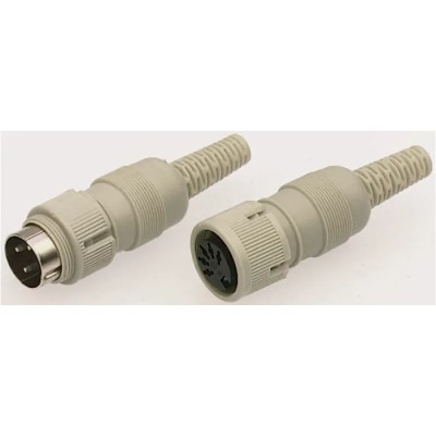 Hirschmann MAK 8 Pole Straight Standard DIN Socket, DIN 41524, 4A, 34 V AC/DC, IP30, Cable Female 930538517 MAK 8100 S