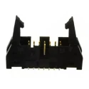 TE Connectivity AMP-LATCH Series Straight Through Hole PCB Header, 14 Contacts, 2 Row, 2.54 mm Pitch, 250V AC 5499922-2