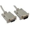 Roline Male D-Sub 9-Pin to Female DB9 Serial Cable 1.8m Grey Polyvinyl Chloride Jacket 11.01.6218-50