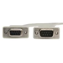 Roline Male D-Sub 9-Pin to Female DB9 Serial Cable 1.8m Grey Polyvinyl Chloride Jacket 11.01.6218-50
