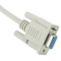 Roline VGA Cable Female Female HD15 to Male Male HD15, 3 m Grey, 300V HD15