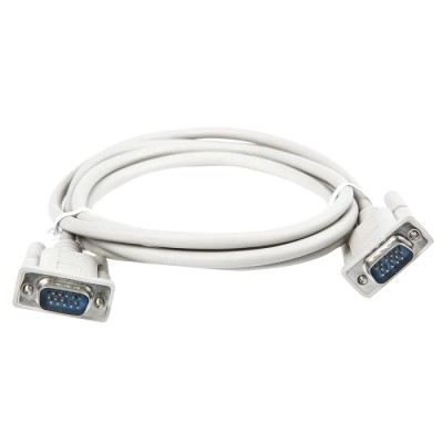 Roline VGA Cable Male HD15-Pin to Male HD15 Connector, 1.8 m Grey 11.01.6618-50