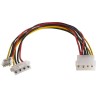 Roline 4 Way Male to 4 Way Female Wire to Board Cable 300mm 11.03.1010-100