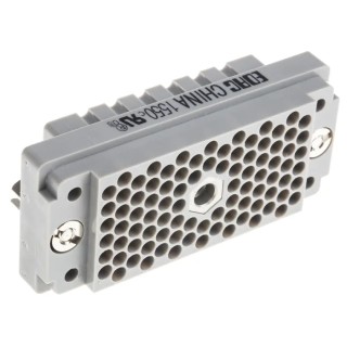 EDAC 516 Heavy Duty Power Connector 90 Contacts Straight Panel Female 8.5A Crimp Termination 2000Vrms 516-090-000-402