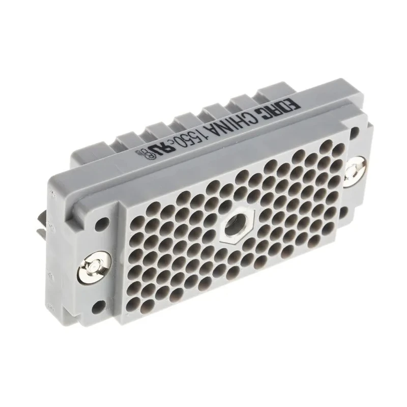EDAC 516 Heavy Duty Power Connector 90 Contacts Straight Panel Female 8.5A Crimp Termination 2000Vrms 516-090-000-402