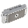 EDAC 516 Heavy Duty Power Connector 90 Contacts Straight Panel Female 8.5A Crimp Termination 2000Vrms 516-090-000-402