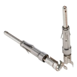 ITT Cannon Male Crimp Circular Connector Contact, Contact Size 16 AWG, Wire Sizes 16 and 18 AWG T2P16MC4LT / 192900-0002