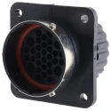 ITT Cannon Circular Connector 32 Contacts Panel Mount Socket Male IP67 Trident Neptune Series TN0S24-0428P1L / 192900-0072