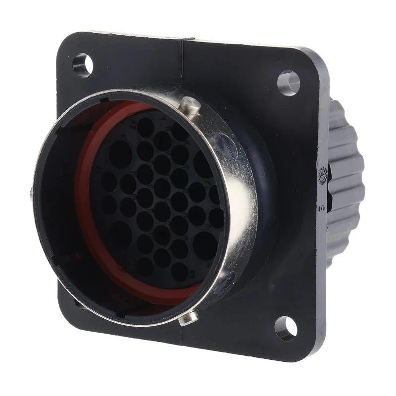 ITT Cannon Circular Connector 32 Contacts Panel Mount Socket Male IP67 Trident Neptune Series TN0S24-0428P1L / 192900-0072
