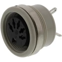 Hirschmann MAB 3 Pole Straight Standard DIN Socket DIN 41524, 4A, 34 V ac/dc, IP30, Screw Lock, Panel Mount Female 776-088
