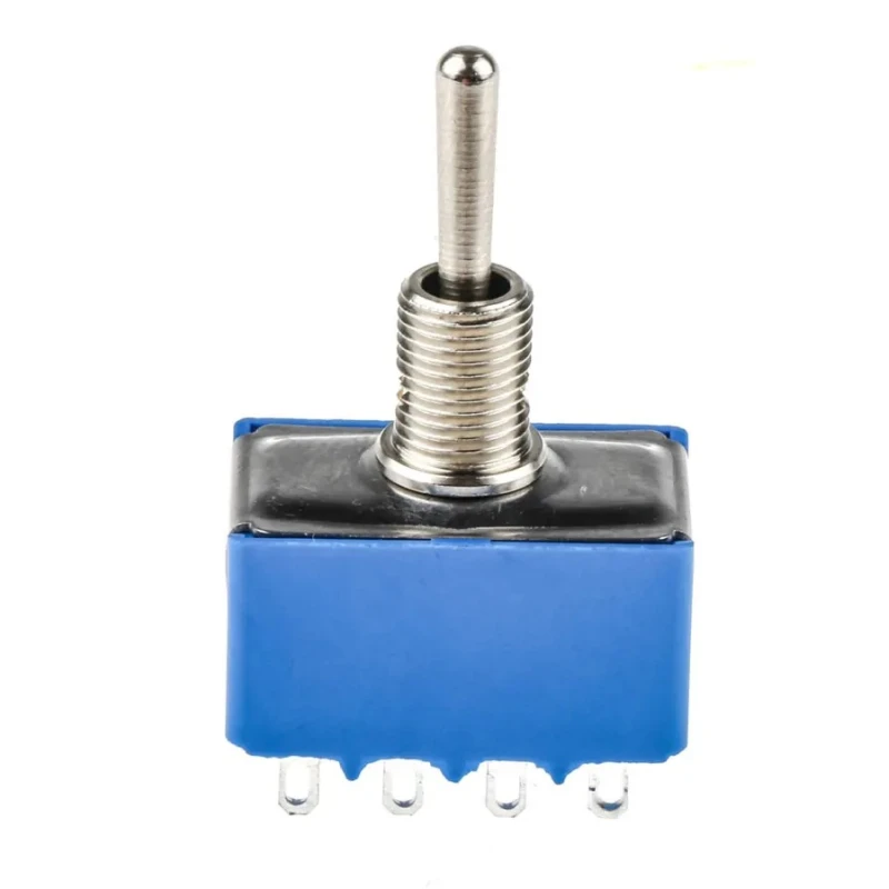 APEM Toggle Switch, Panel Mount, On-On, 4PDT, Solder Terminal, 30 V dc, 250 V ac 5666A