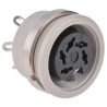 Hirschmann MAB 5 Pole Straight Standard DIN Socket Panel Mount Female Screw Lock 4A 34V AC/DC 930952517 MAB 5100